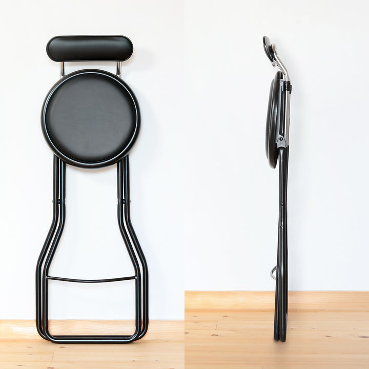 折りたたみ椅子座面高60cmキャプテンチェアハイタイプ