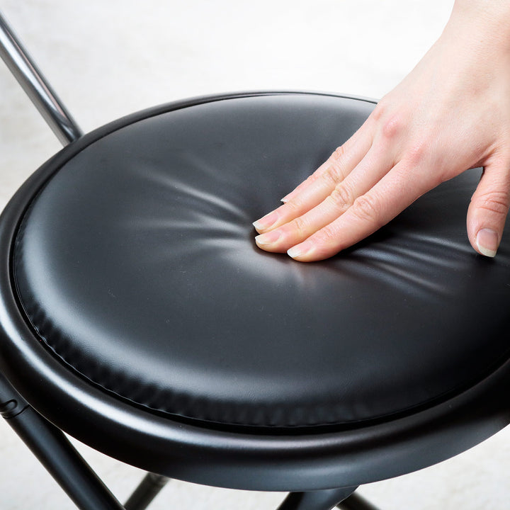 折りたたみ椅子座面高60cmキャプテンチェアハイタイプ