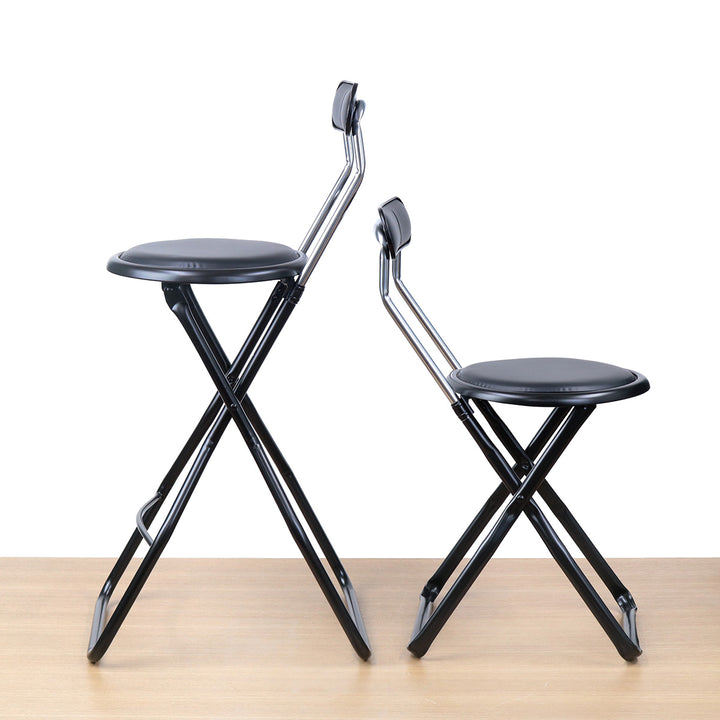 折りたたみ椅子座面高60cmキャプテンチェアハイタイプ