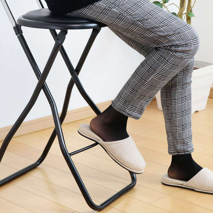 折りたたみ椅子座面高60cmキャプテンチェアハイタイプ