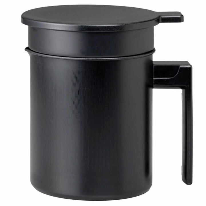 オイルポット500ml活性炭油ろ過ポットフッ素加工