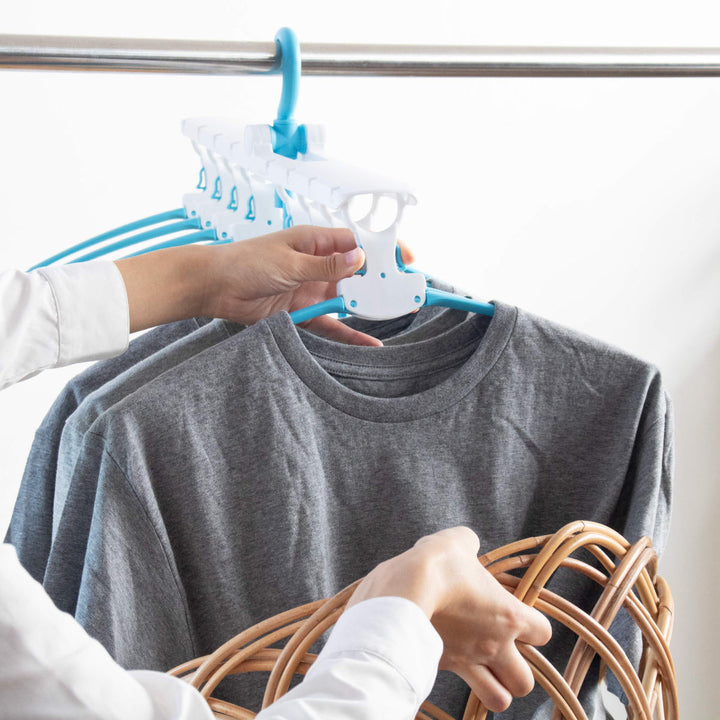 洗濯ハンガーワンタッチ8連タイプ