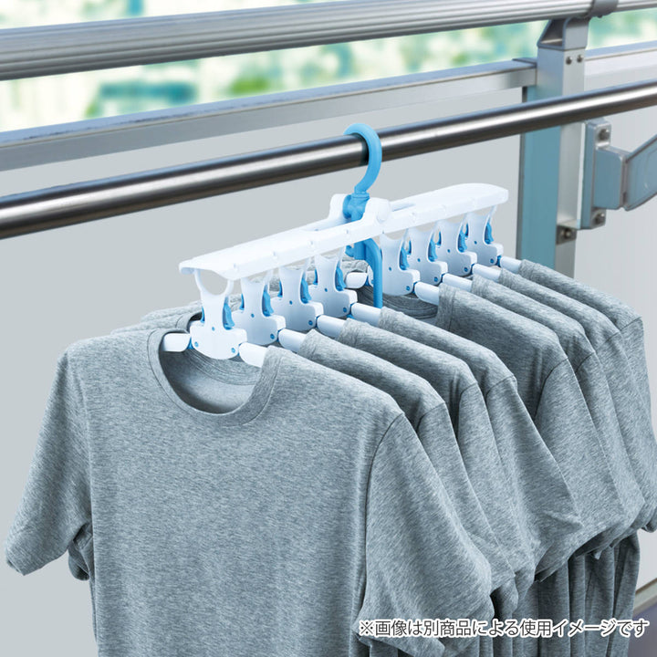 洗濯ハンガーワンタッチ8連タイプ