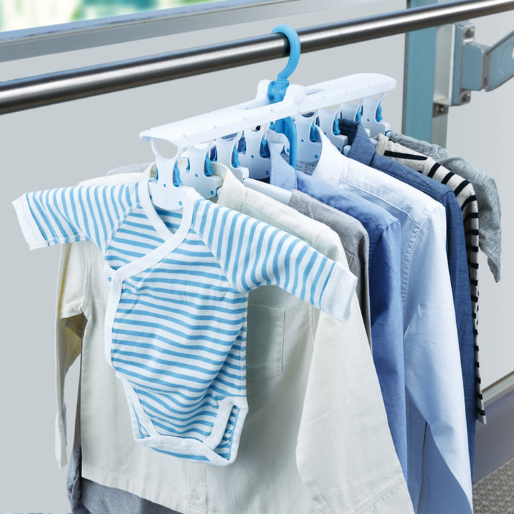 洗濯ハンガーワンタッチ8連タイプ
