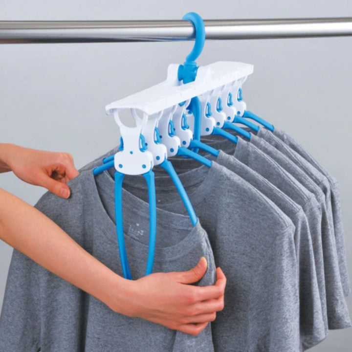 洗濯ハンガーワンタッチ8連タイプ