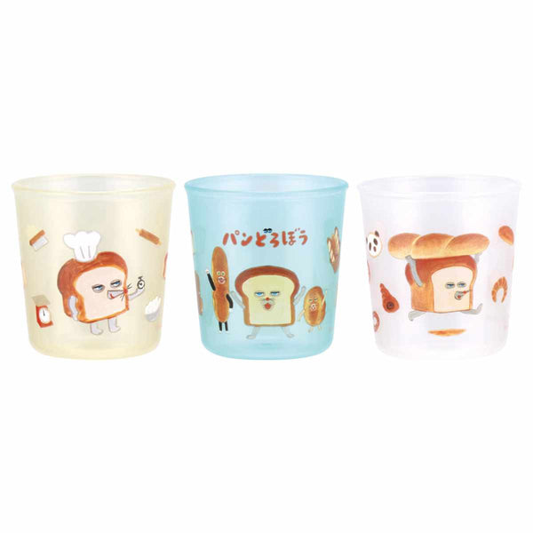 抗コップベビー抗菌ベビーコップ3点セット60mlパンどろぼう日本製