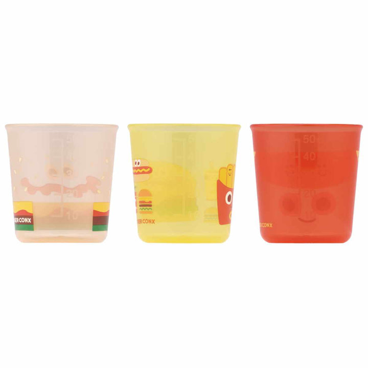 コップベビー抗菌ベビーコップ3点セット60mlバーガーコンクス日本製