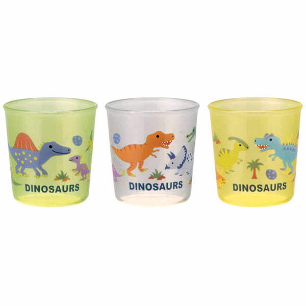 コップベビー抗菌ベビーコップ3点セット60mlディノサウルスピク日本製