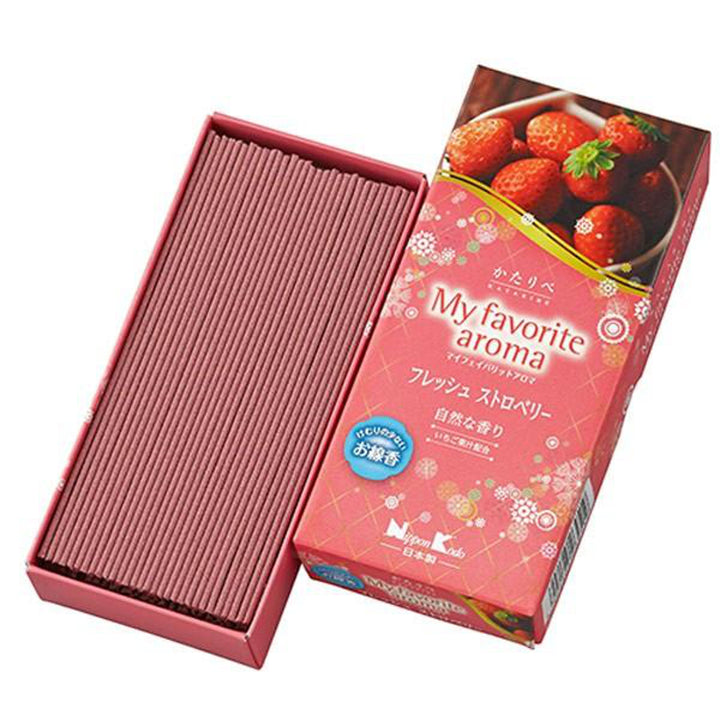 お線香かたりべフレッシュストロベリー