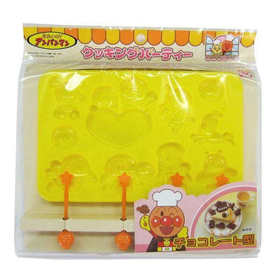 チョコレート型 アンパンマン チョコレートモールド ピック付き キャラクター