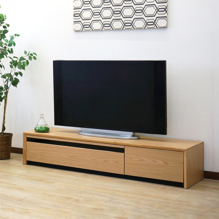 テレビ台幅150cm60型対応引き出しフルスライドレール完成品