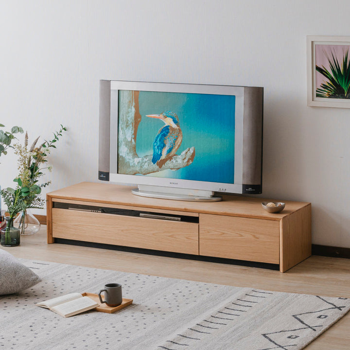 テレビ台幅150cm60型対応引き出しフルスライドレール完成品