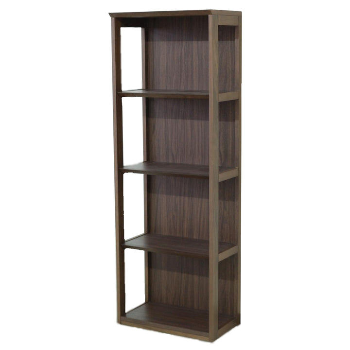 本棚幅50cm4段背面化粧天然木完成品