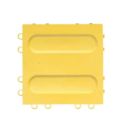 誘導表示 マット 誘導 15×15cm Ｂ－ＬＨ ガイドマットＢ イエロー