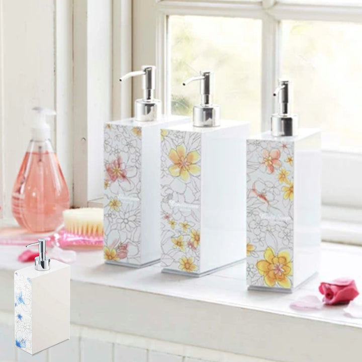 山崎実業ディスペンサーツーウェイディスペンサーブーケBouquetシャンプーイエロー