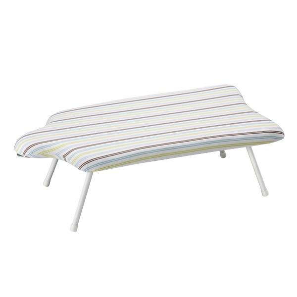 山崎実業アイロン台解決人体型ストライプフック付き