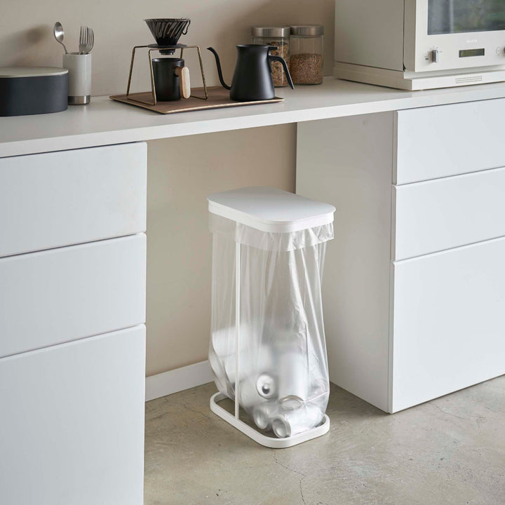 山崎実業分別ゴミ袋ホルダールーチェLUCE横開き縦開き