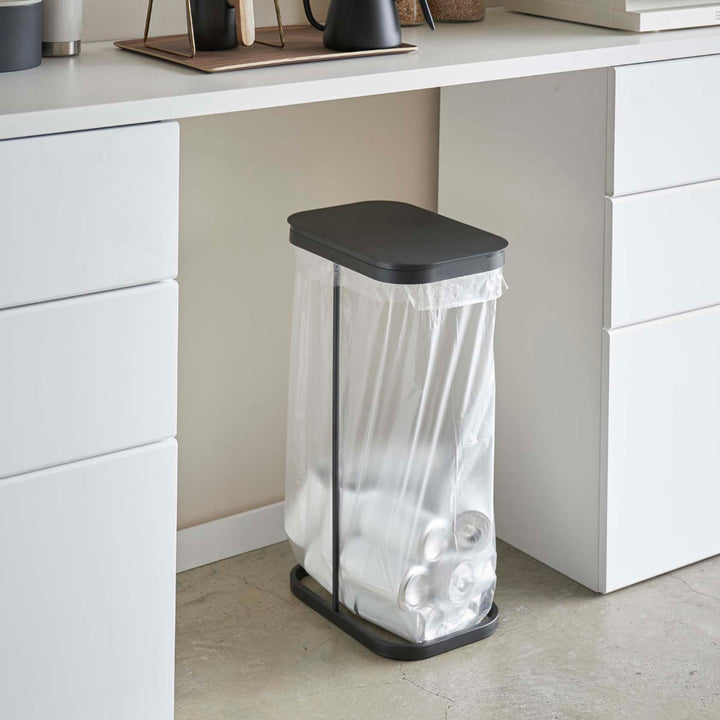 山崎実業分別ゴミ袋ホルダールーチェLUCE横開き縦開き