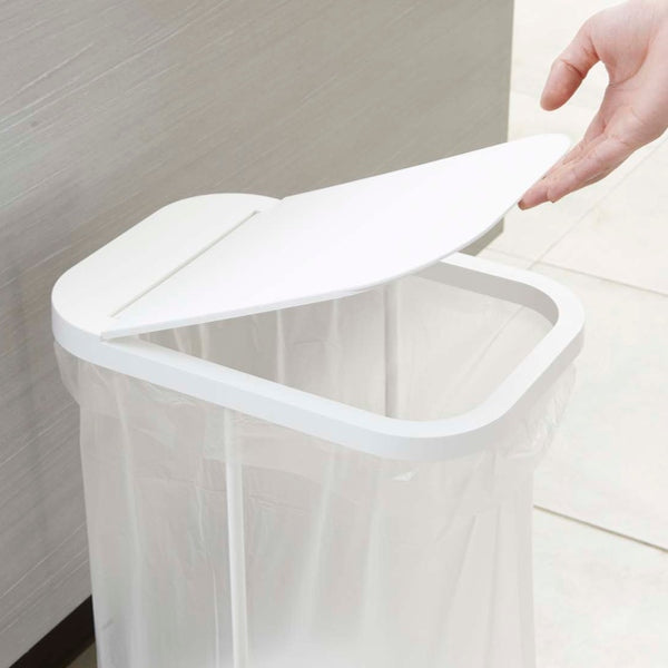 山崎実業分別ゴミ袋ホルダールーチェLUCE横開き縦開き