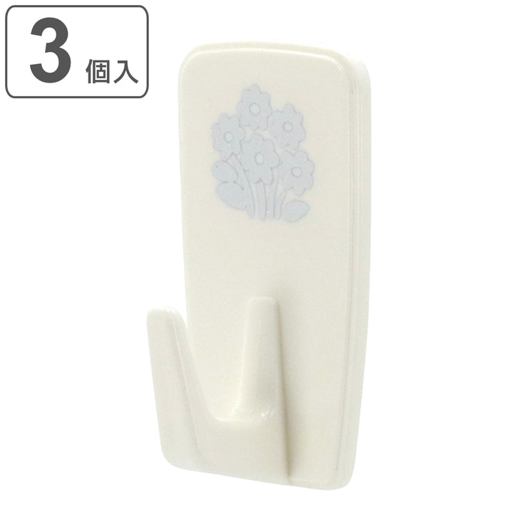 フックペタンフック3個入り粘着テープタイプ