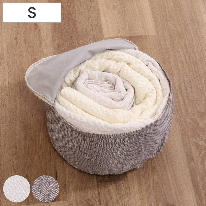 収納袋布団収納布団収納できるクッションカバーシュシュSラウンド