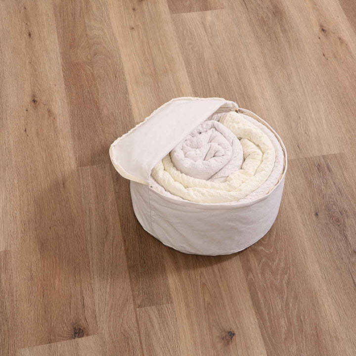 収納袋布団収納布団収納できるクッションカバーシュシュSラウンド