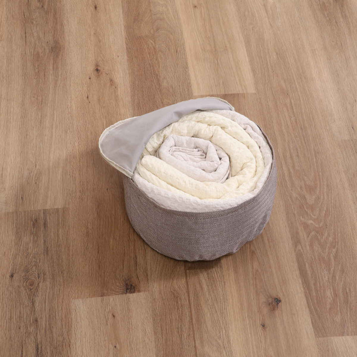 収納袋布団収納布団収納できるクッションカバーシュシュSラウンド