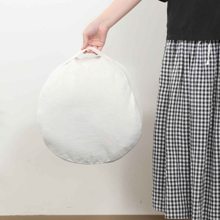 収納袋布団収納布団収納できるクッションカバーシュシュSラウンド
