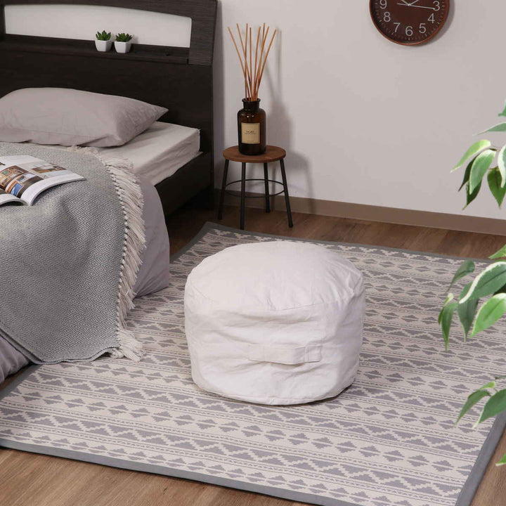 収納袋布団収納布団収納できるクッションカバーシュシュMラウンド