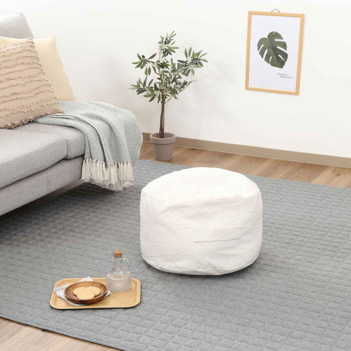 収納袋布団収納布団収納できるクッションカバーシュシュMラウンド