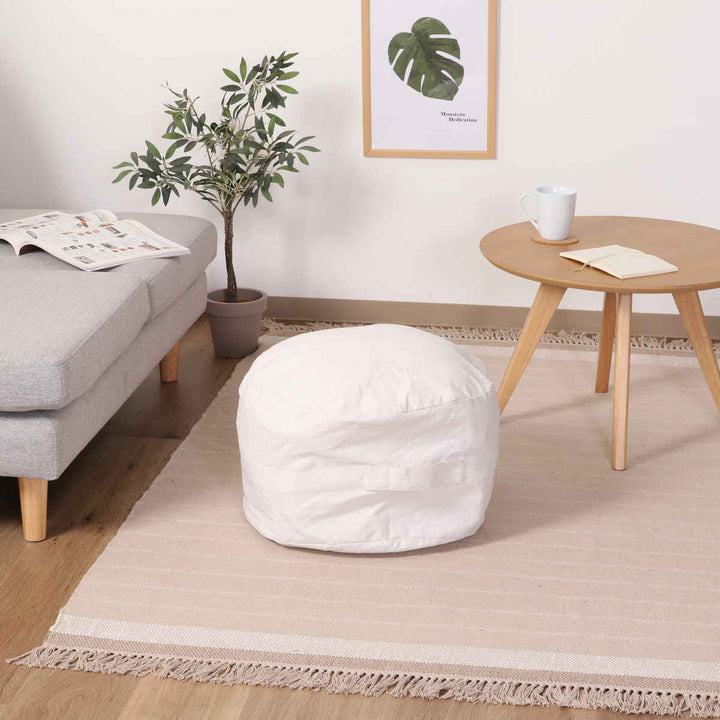 収納袋布団収納布団収納できるクッションカバーシュシュMラウンド