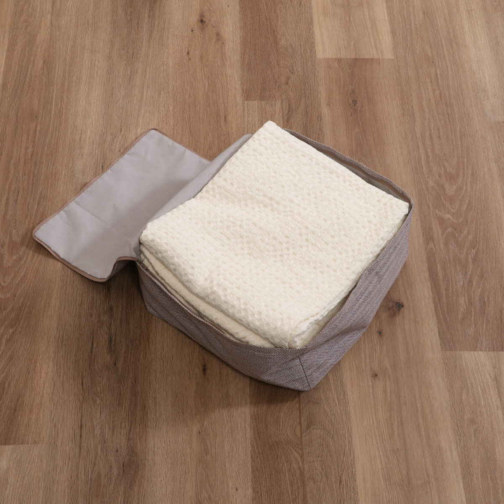 収納袋布団収納布団収納できるクッションカバーシュシュSスクエア