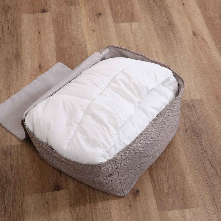 収納袋布団収納布団収納できるクッションカバーシュシュMスクエア