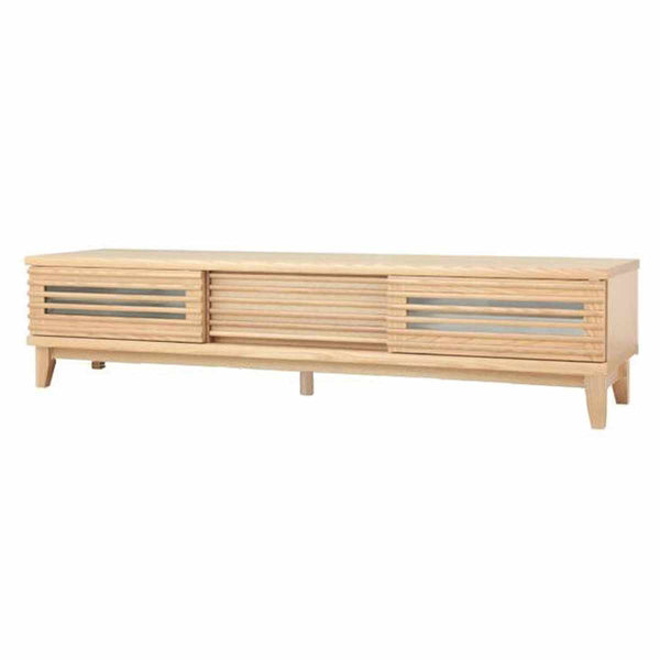 テレビ台幅180cm脚付き背面化粧リモコンOK完成品