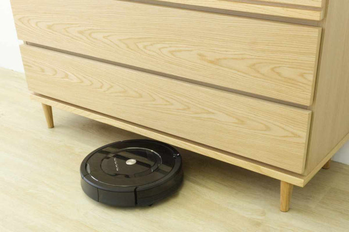 チェスト幅80cm3段4杯脚付きルーバーデザイン完成品