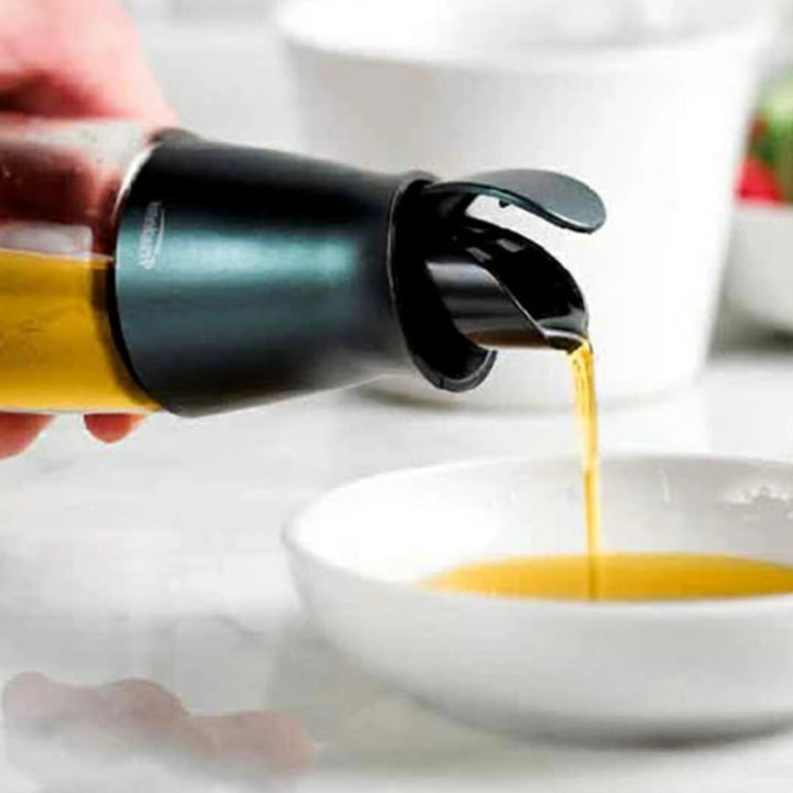 オイル＆ビネガーボトル300mlガラス製Trudeauトゥルードゥーオイルボトル油さし