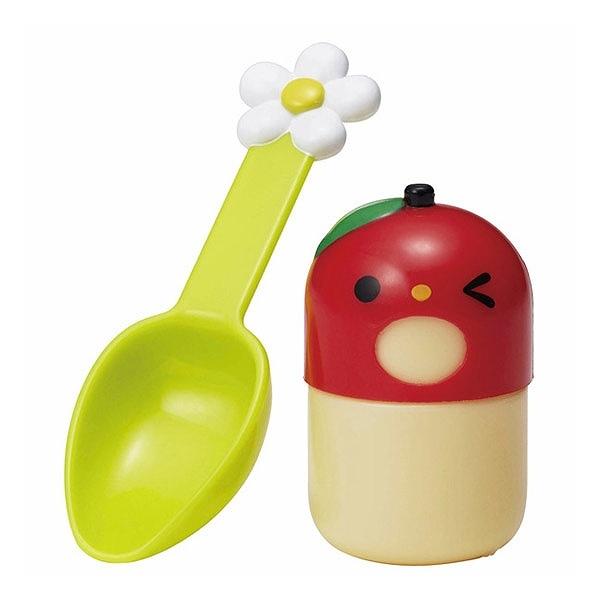 ふりかけケースふりかけ入れりんごスプーン付お弁当グッズ