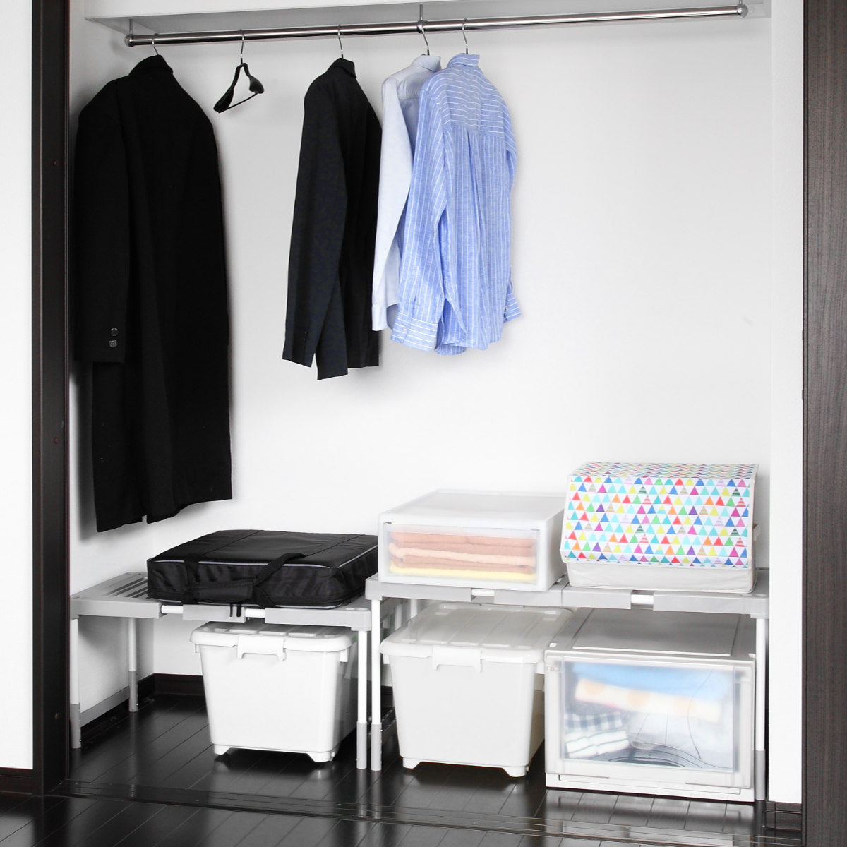 2台】IKEA アルゴート 4段ラック