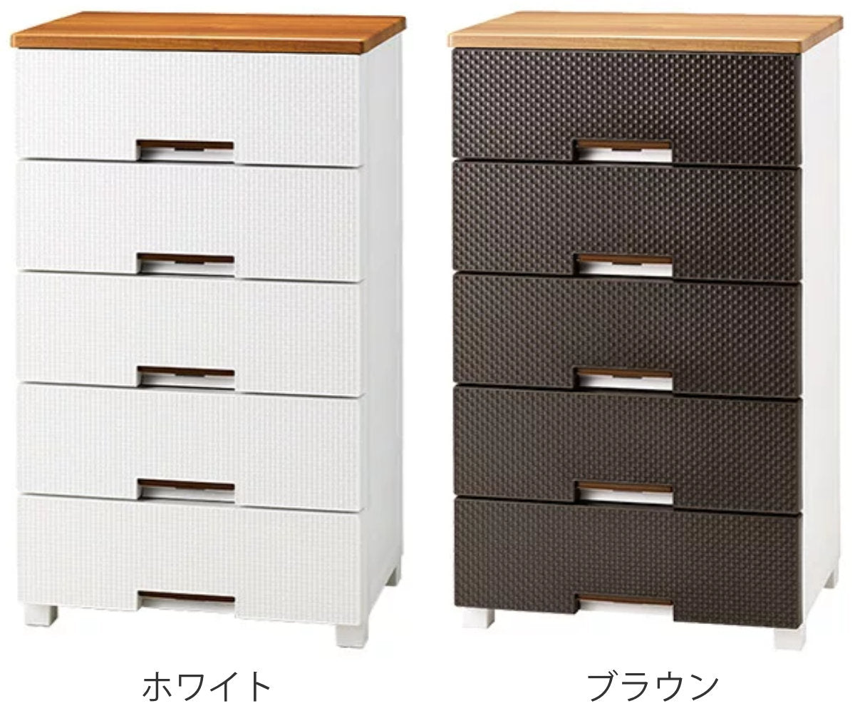 フィッツプラス メッシュ FM5505 5段 キャスター付き