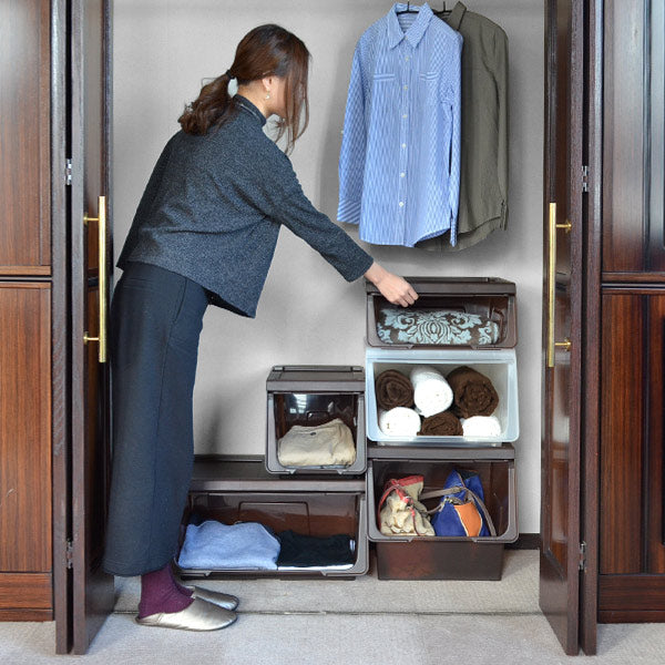 収納ボックス前開きKABAKOカバコS