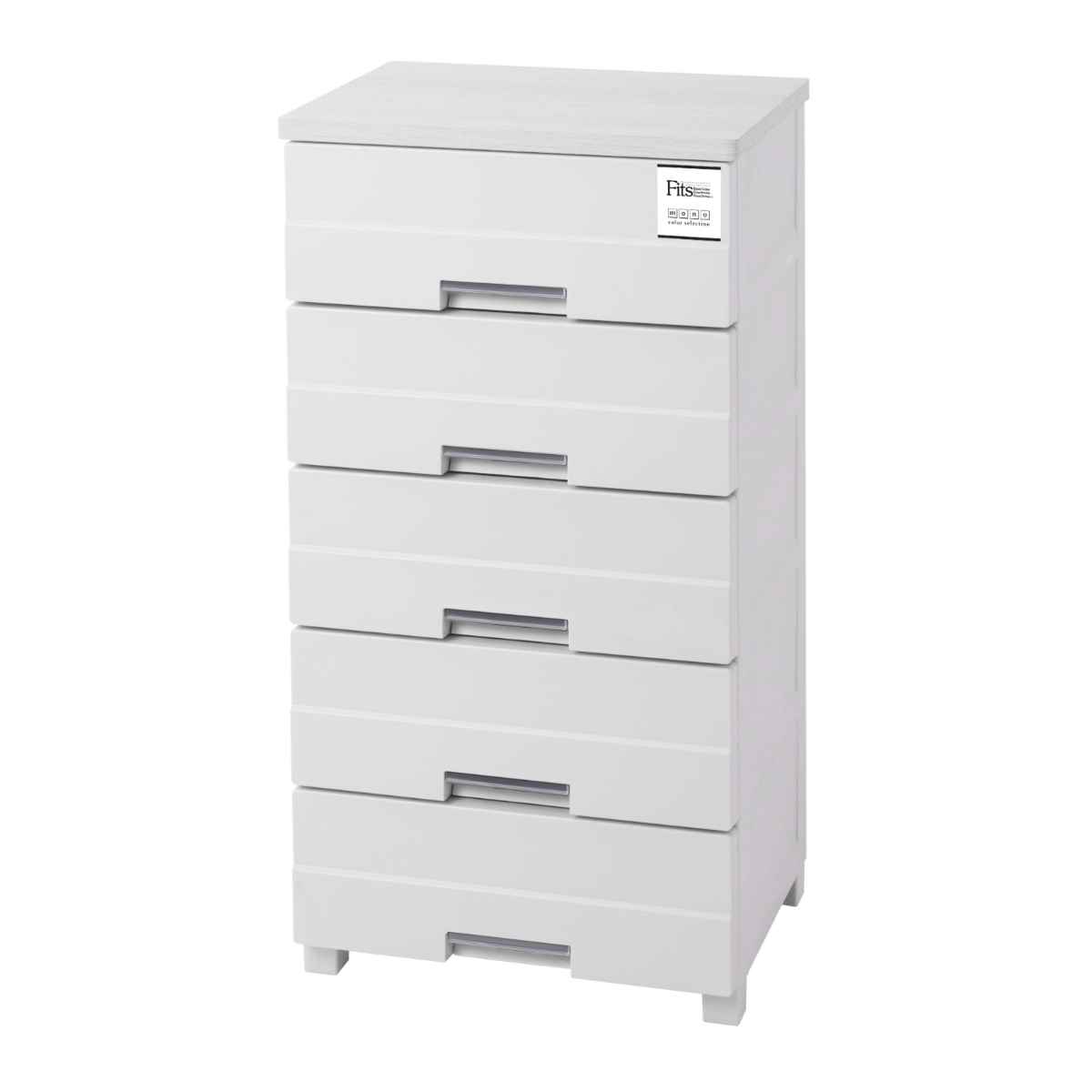 チェスト プラスチック 5段 フィッツプラスイージー FE5505 幅55cm