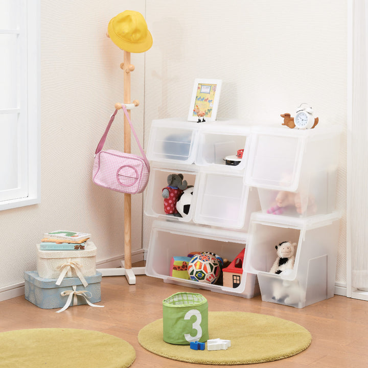 収納ボックス前開き幅30×奥行42×高さ31cmKABAKOカバコスリムM