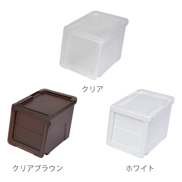 収納ボックス前開き幅30×奥行42×高さ31cmKABAKOカバコスリムM