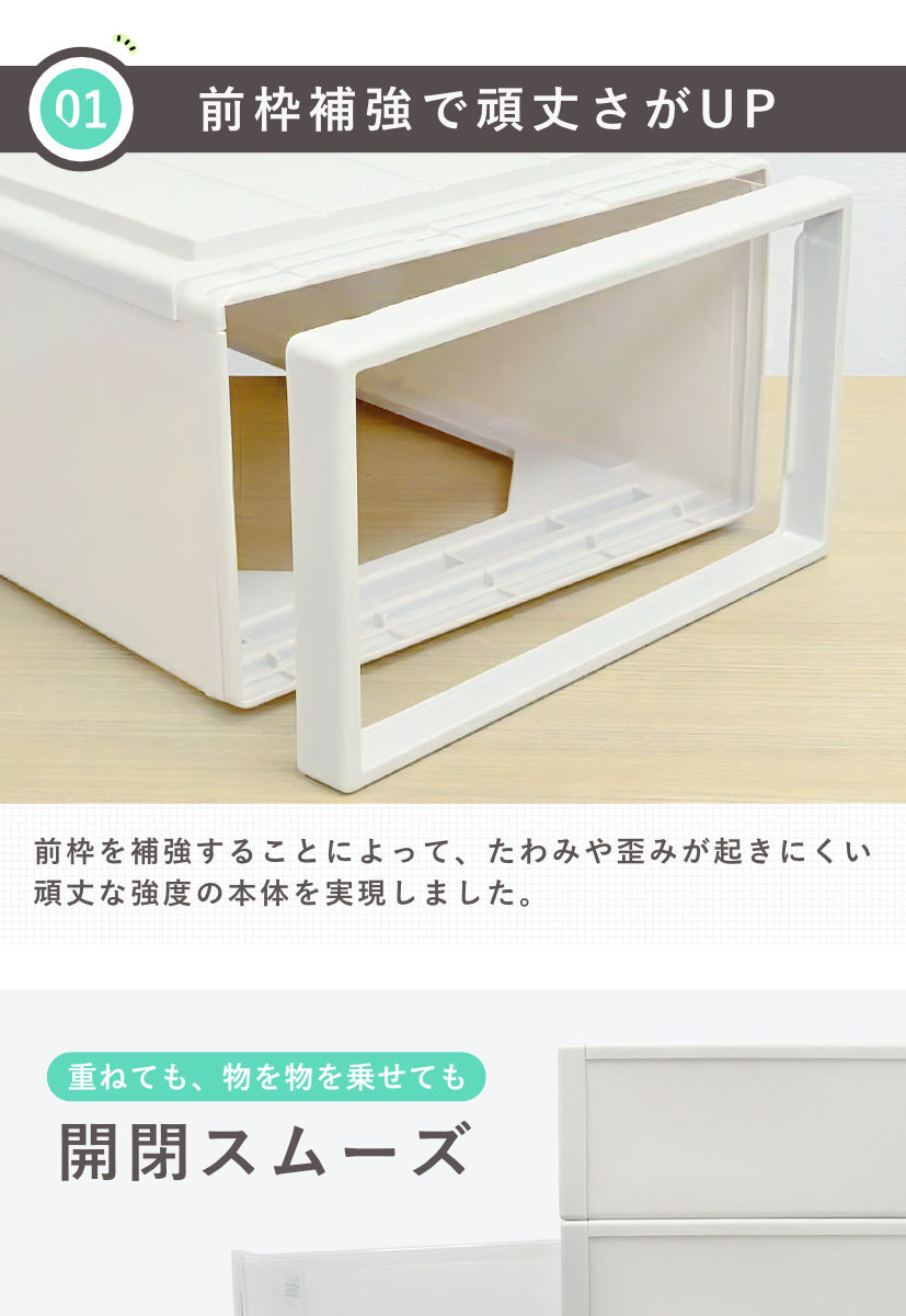 収納ケース Fits フィッツ フィッツケース クローゼット ワイド L-53