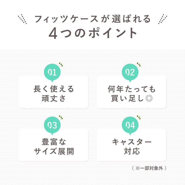 収納ケースFitsフィッツフィッツケースビッグ引き出しプラスチックカプチーノ