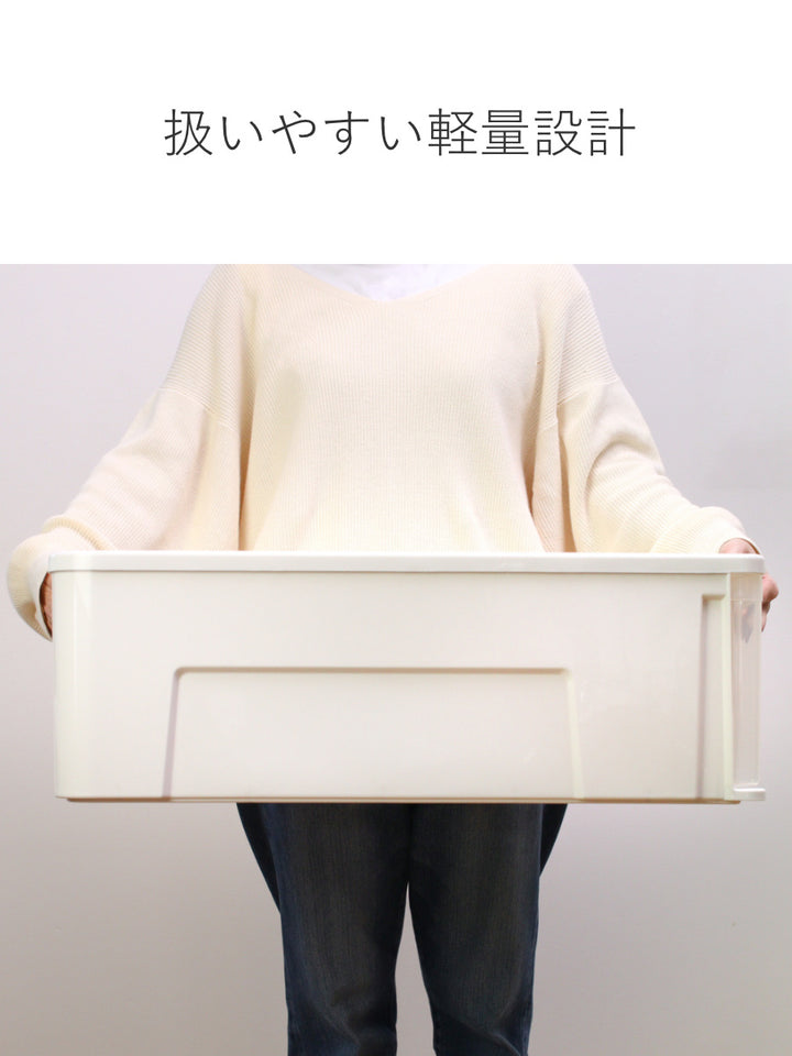 収納ケースたっぷり収納衣装ケース引き出しプラスチック66M幅39×奥行66×高さ23cm