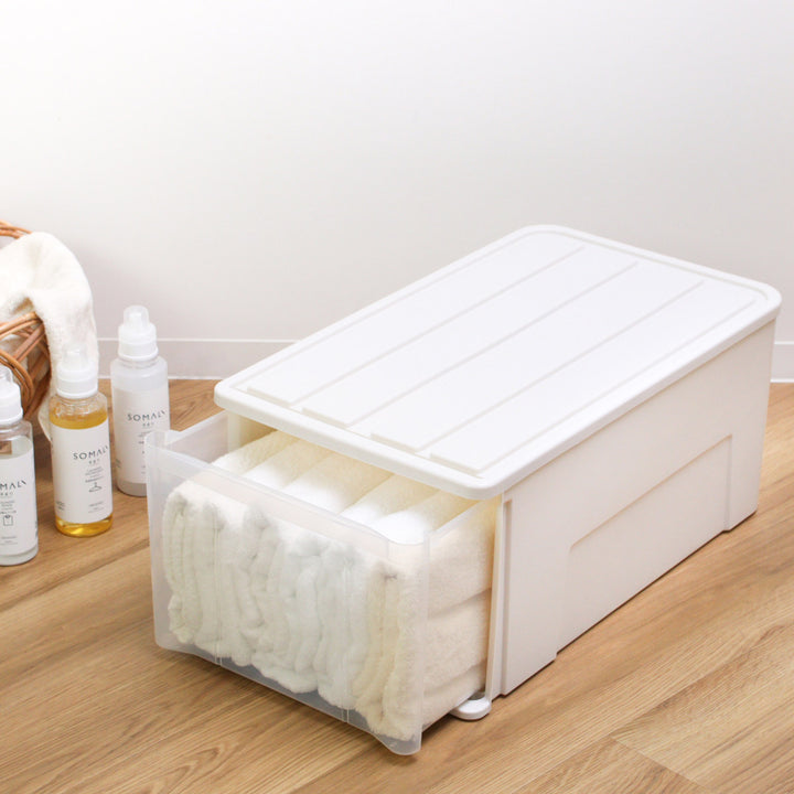 収納ケースたっぷり収納衣装ケース引き出しプラスチック66L幅39×奥行66×高さ30cm