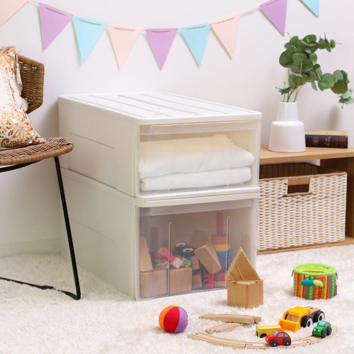 収納ケースたっぷり収納衣装ケース引き出しプラスチック66L幅39×奥行66×高さ30cm