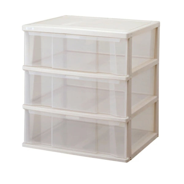 コスパクローゼットケース（ワイド）深３段