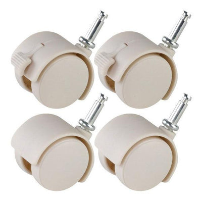 Fits フィッツ 差込式キャスター40 4個入り カプチーノ